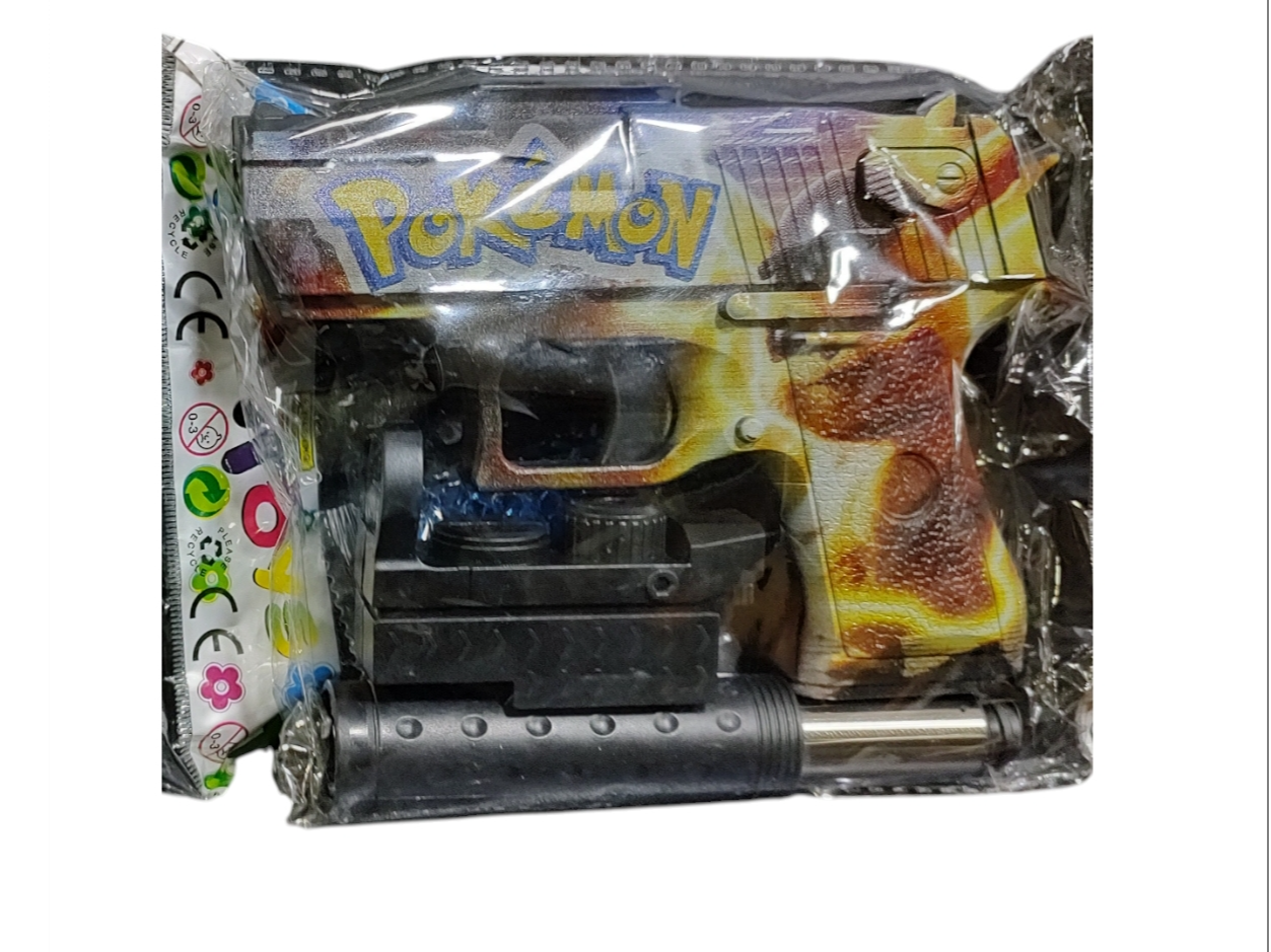 Pistola lanza balines hidrogel con mira