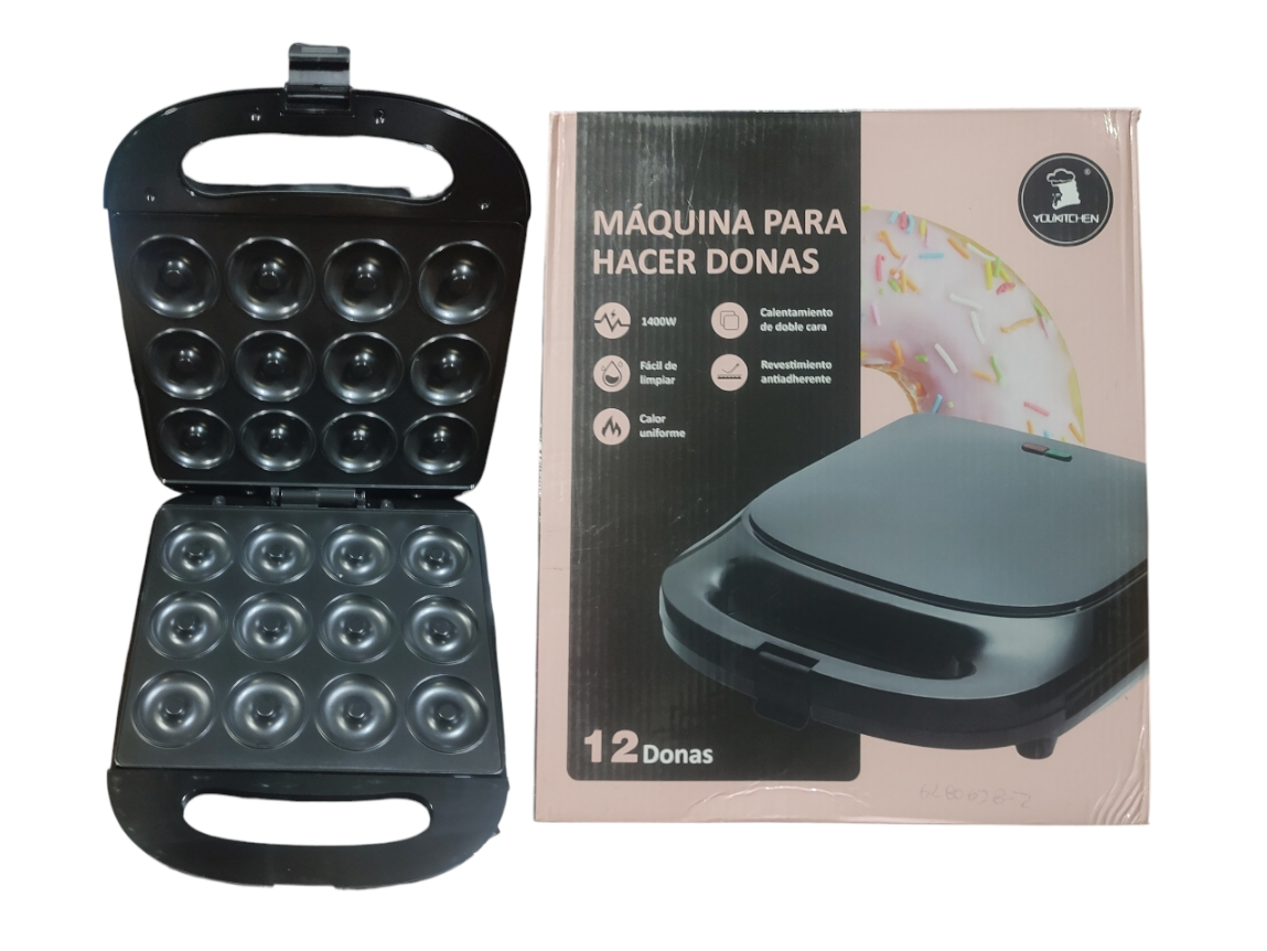 Máquina de hacer donas x 12 moldes