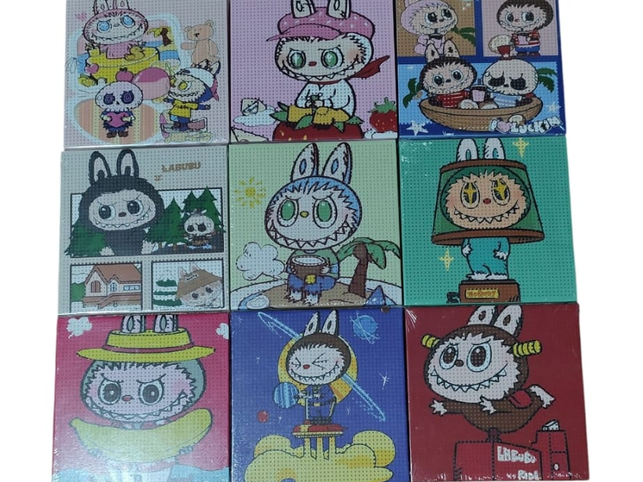 Diamond painting labubu 20x20