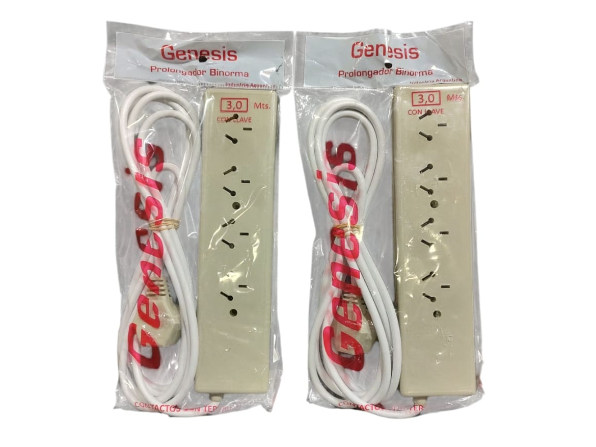 Alargue zapatilla 3mts