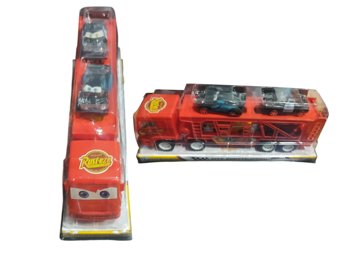Camión mosquito trailer cars c/4 autos