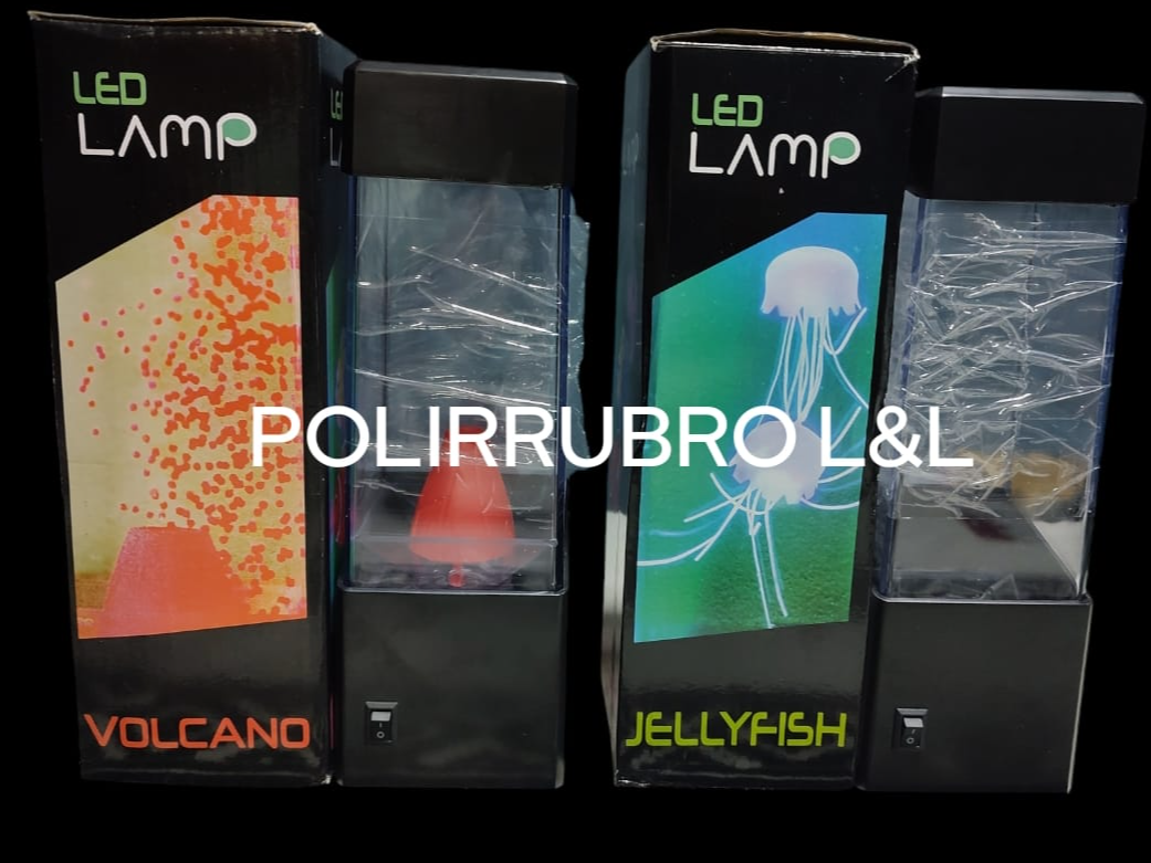 Lámpara lava/medusa