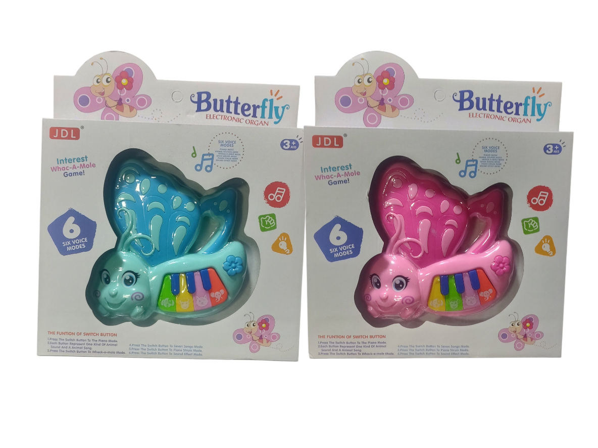 Piano musical mariposa