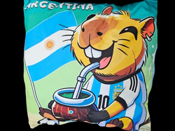 Almohada infantil capibara