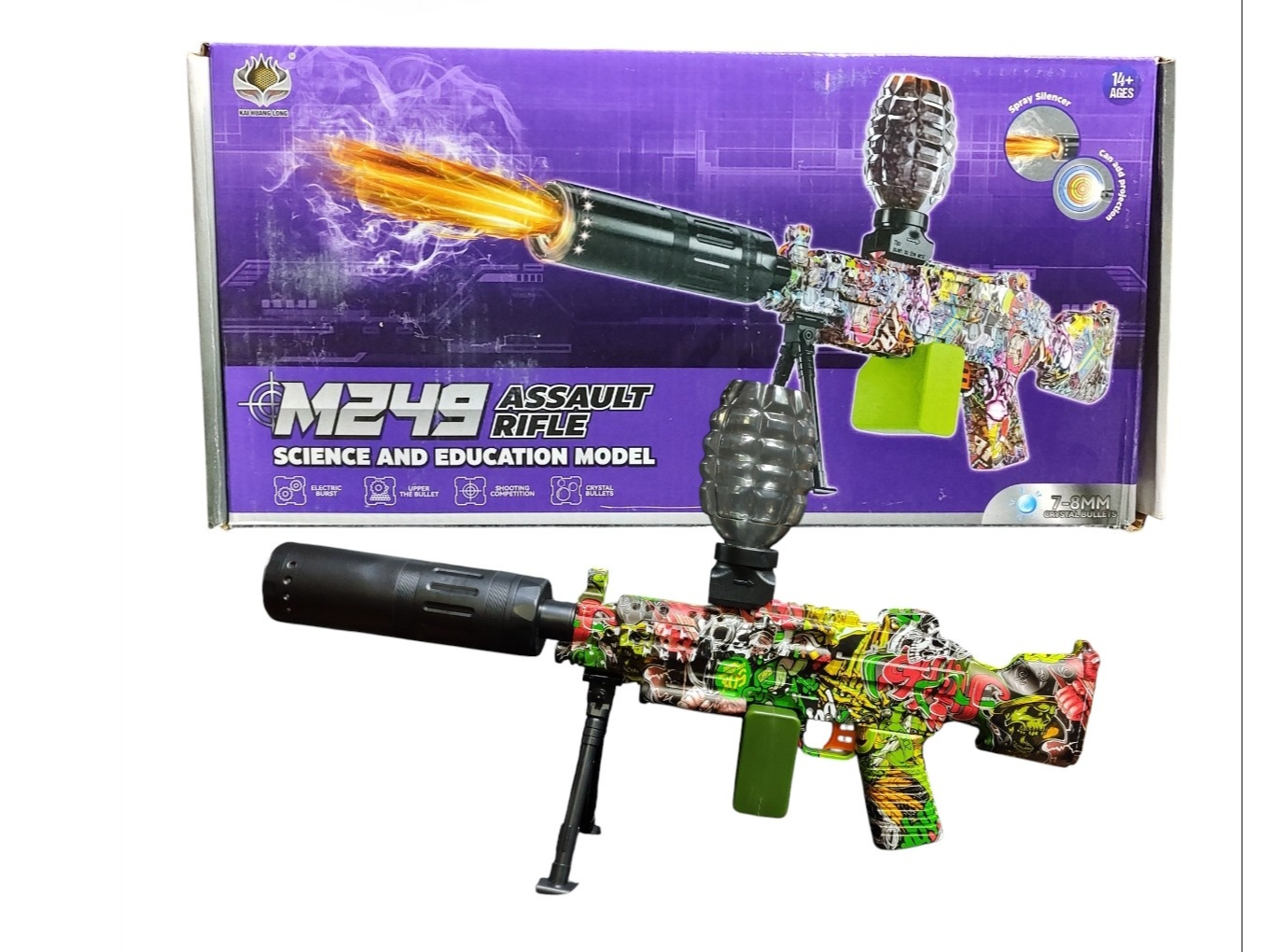 Pistola metralleta "M249"