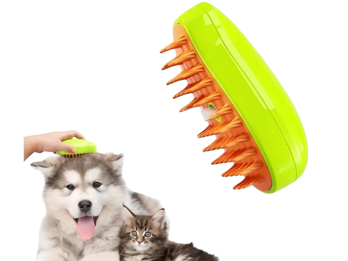 Cepillo vapor para mascotas