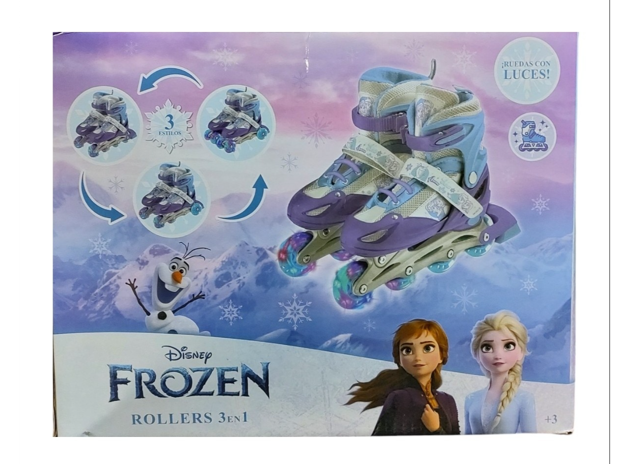 Rollers frozen con luces (disney)