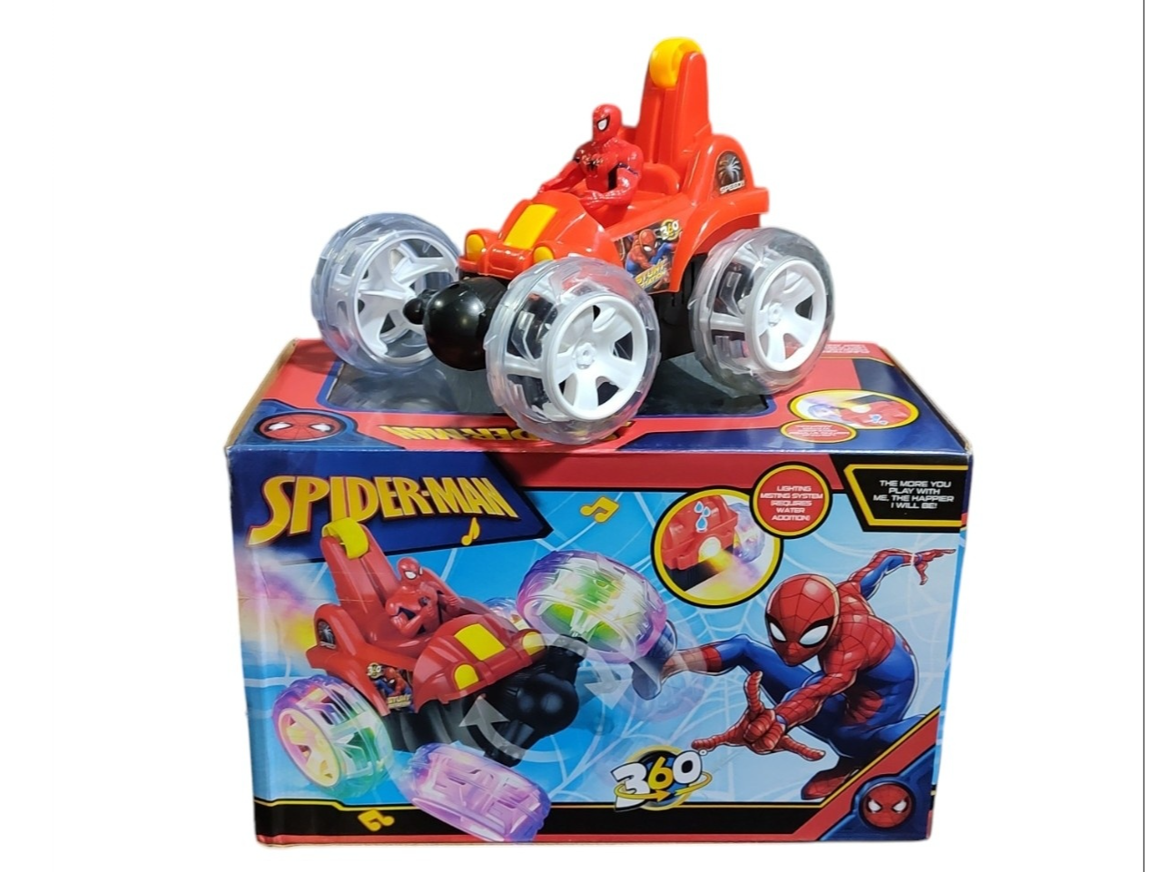 Auto spiderman control remoto