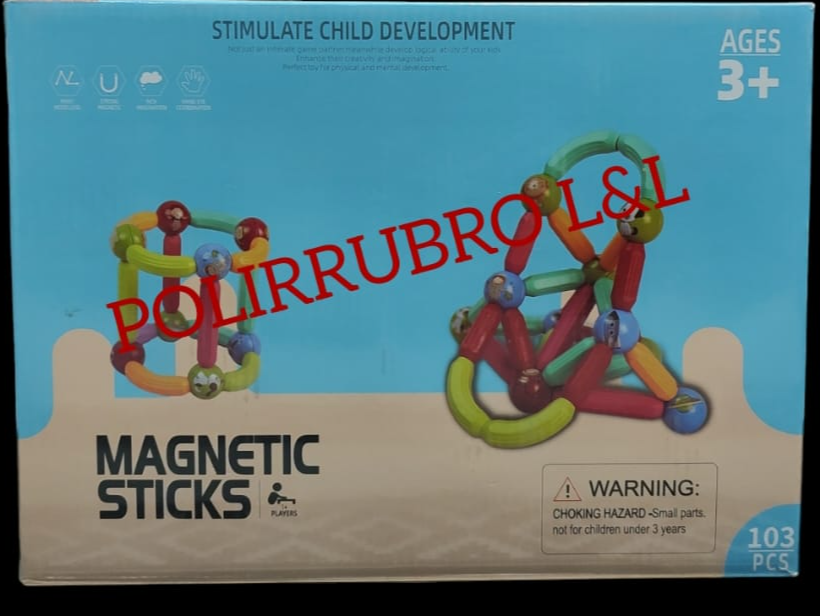 Juego magnético 103pcs