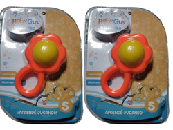 Sonajero con diseño girasol