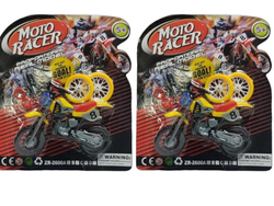 Moto desarmable con accesorios