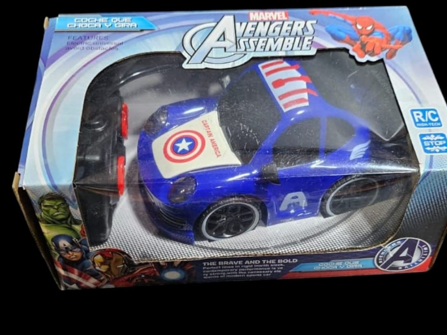 Auto control remoto capitan america