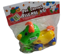 Perro de arrastre desarmable con destornillador