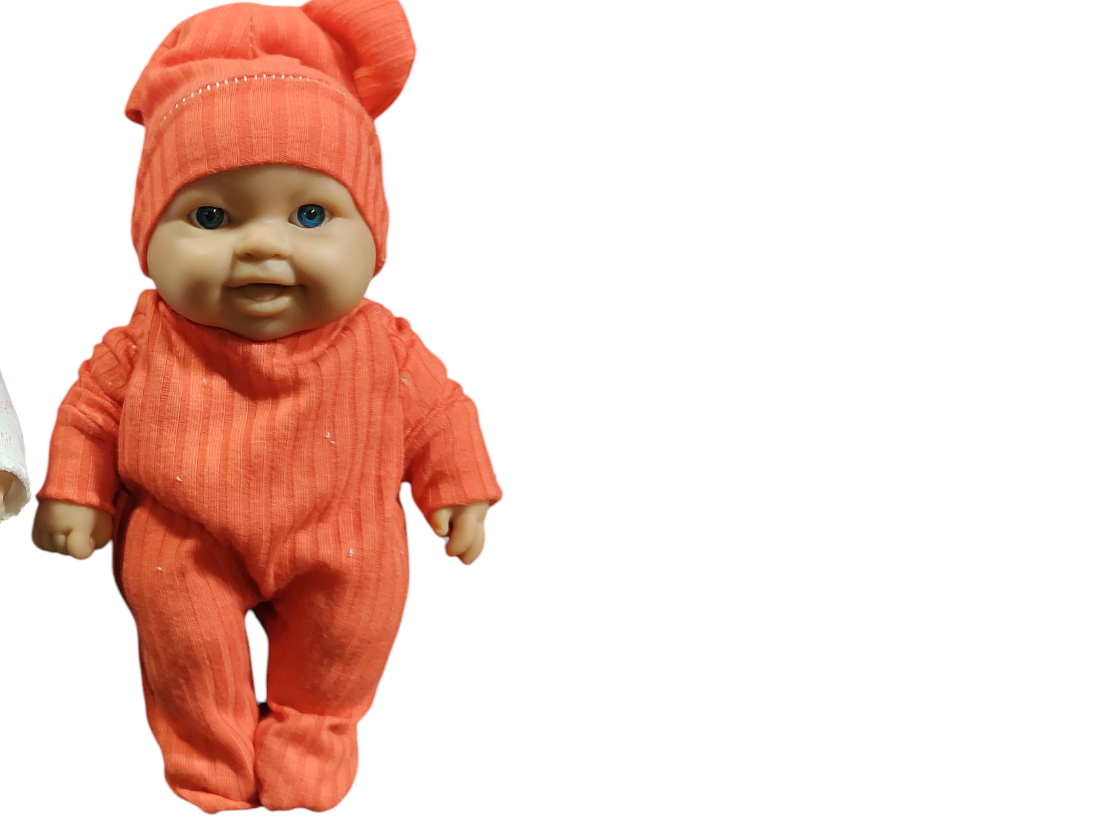 Bebe real 20cm de goma