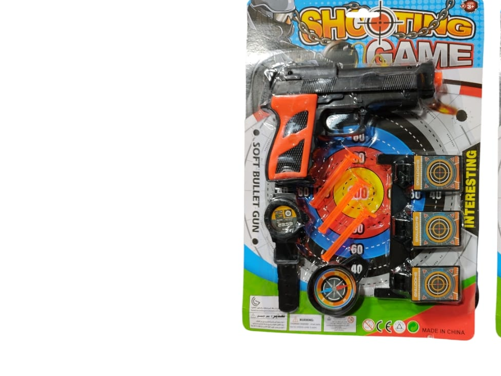 Pistola c/relog y accesorios