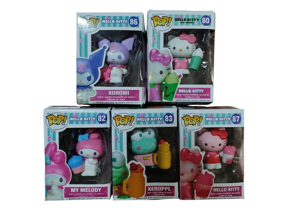 Pop kuromi hello kitty , melody