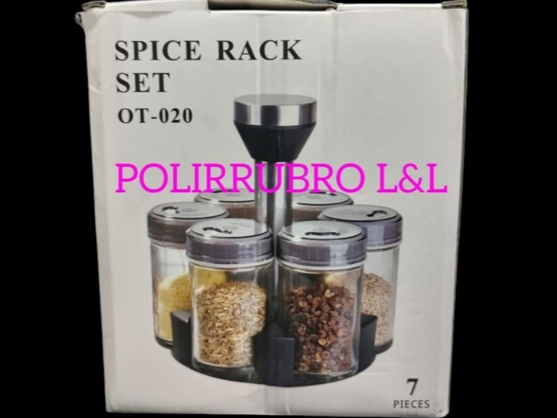 Especiero giratorio 7pcs