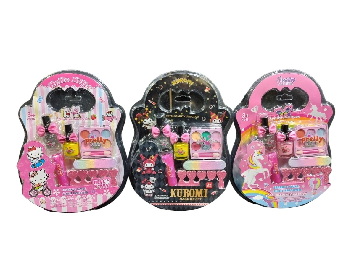 Set de maquillaje + manicura
