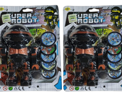 Robot galáctico lanza tazos