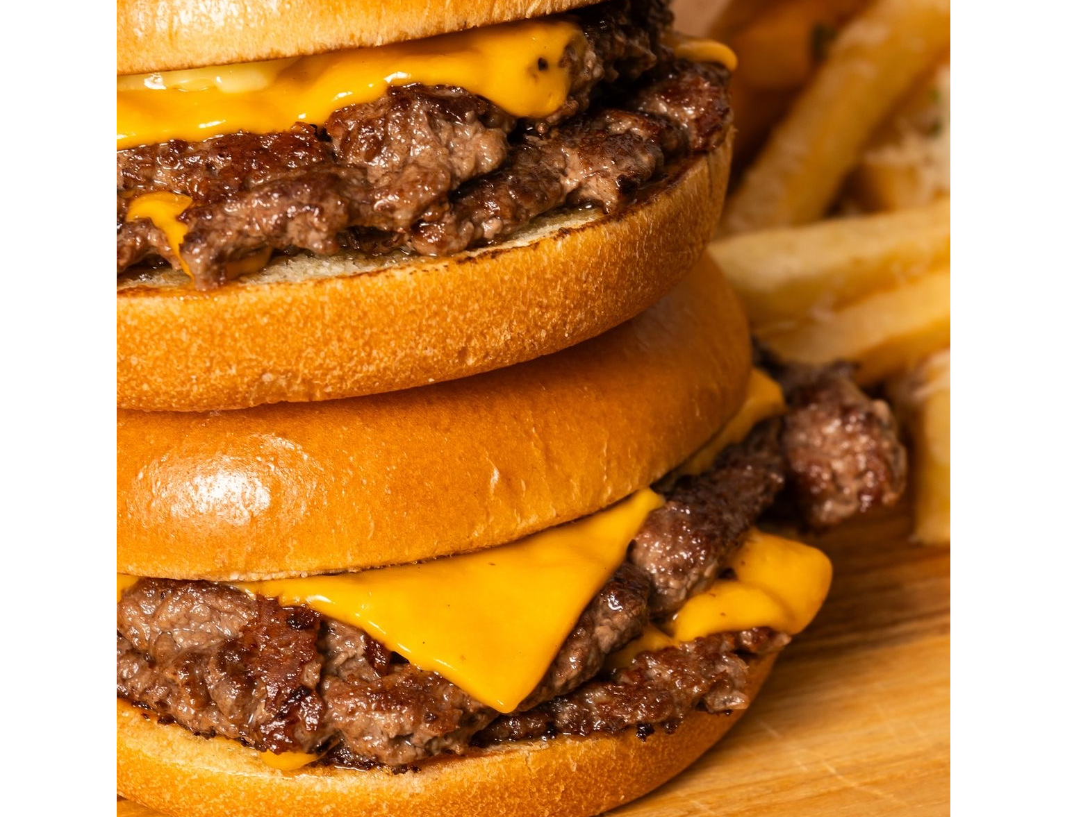 Promo cheese doble  + gaseosa