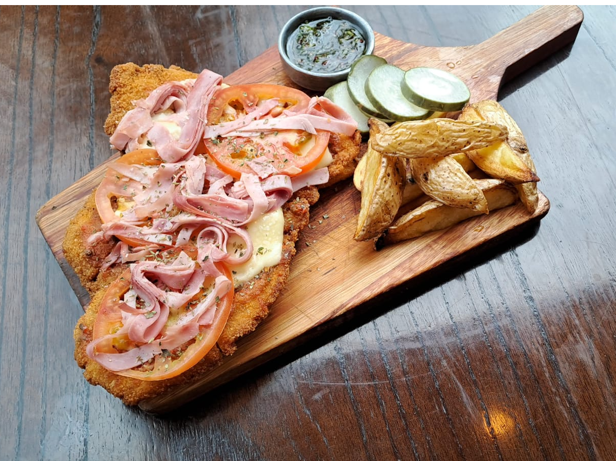 Milanesa de Ternera napolitana