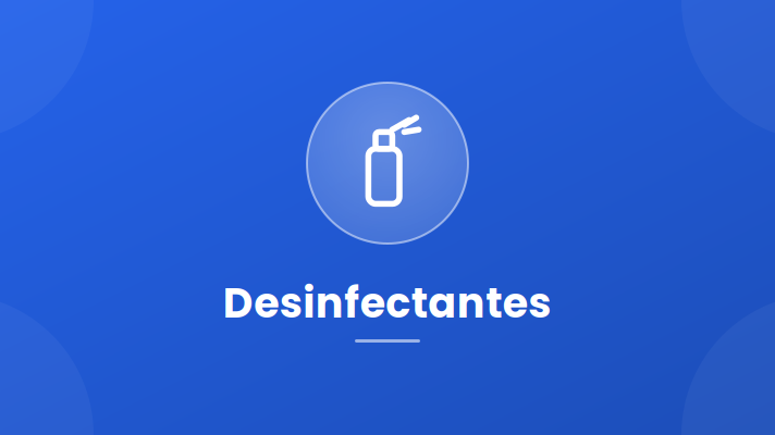 Desinfectantes