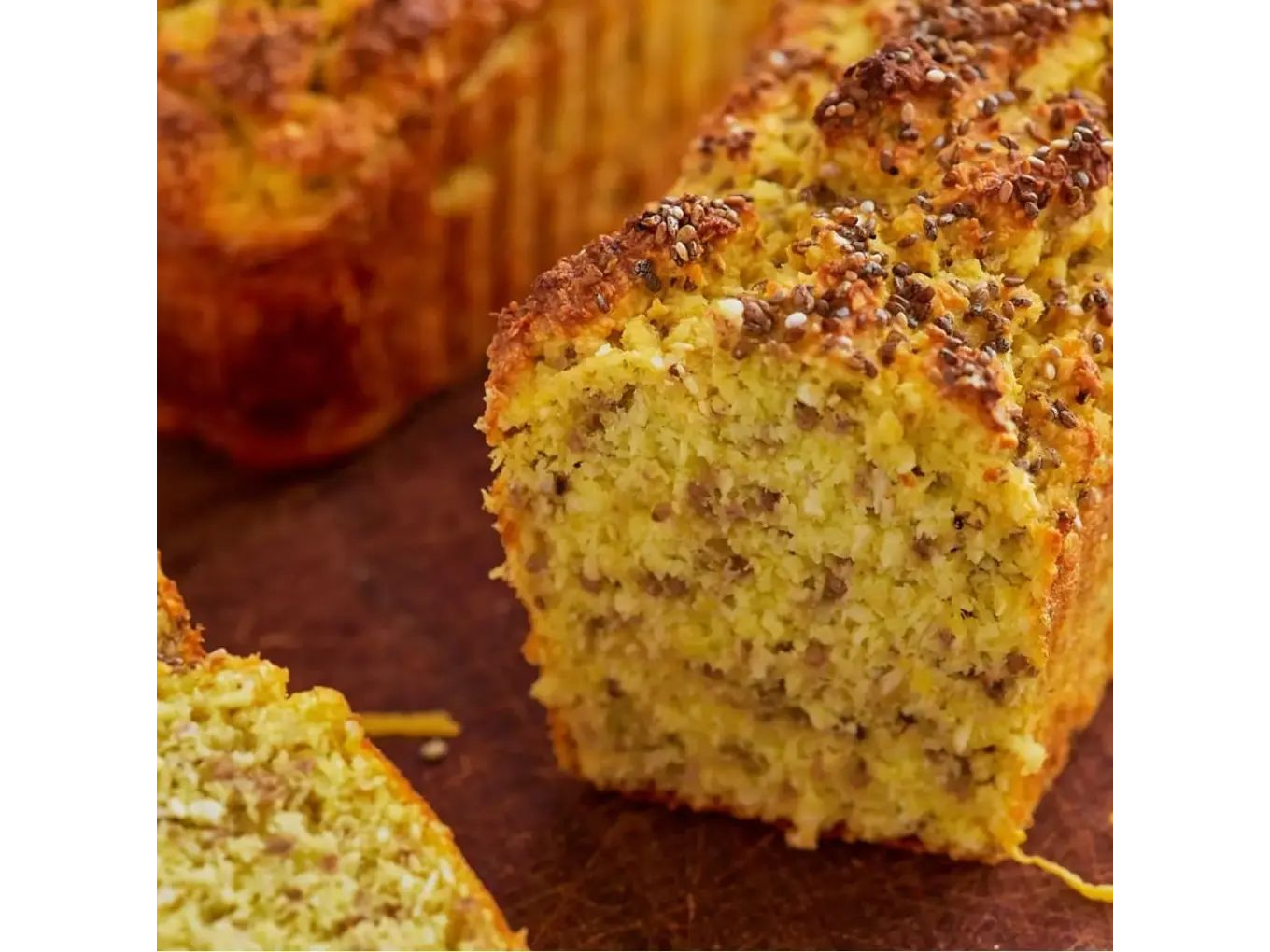 BUDÍN DE LIMÓN Y CHIA