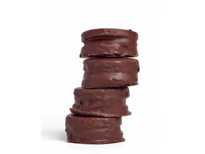 ALFAJOR DE CHOCOLATE Y ALMENDRA de NUTRIRTEMAS.VD