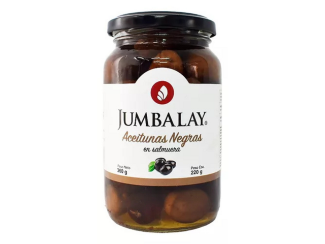 JUMBALAY ACEITUNAS NEGRAS 360GR
