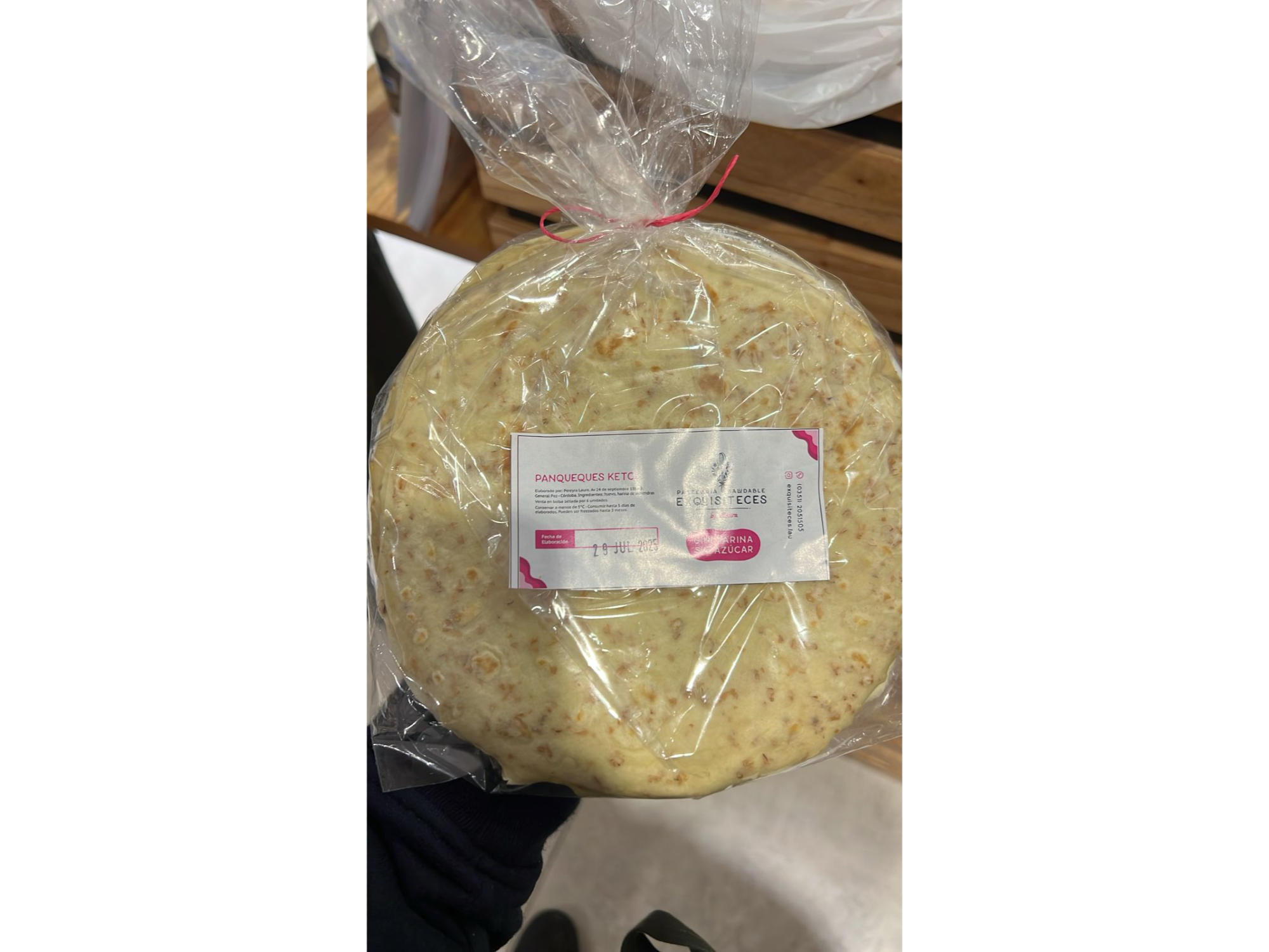 EXQUISITECES PANQUEQUES KETO X 6 U