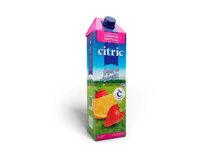 CITRIC JUGO NARANJA FRUTILLA 1L