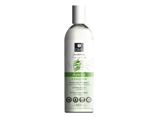 OMS SHAMPOO AVENA + KERATINA 300 ML