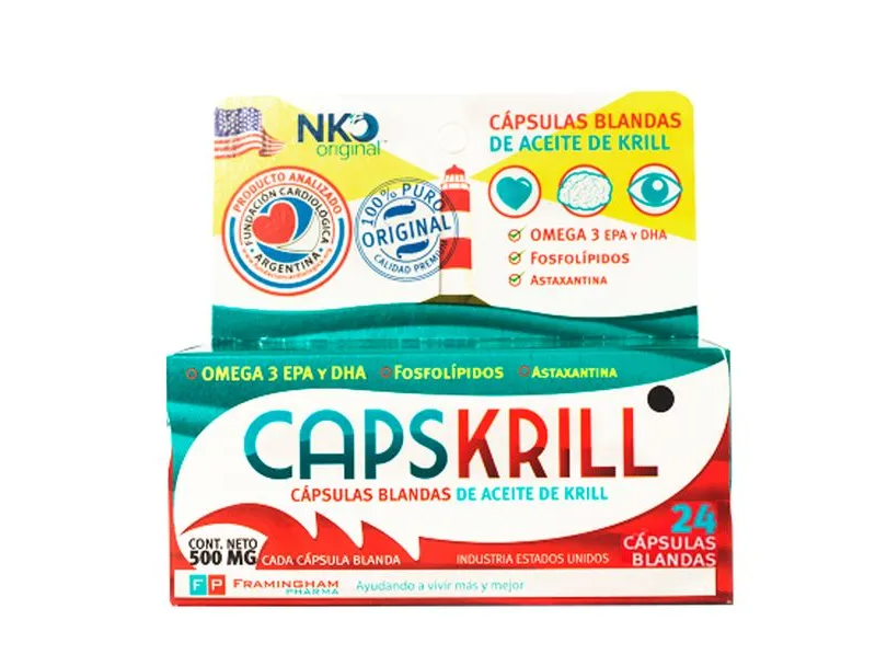 CAPSKRILL ACEITE KRILL 24 COMP