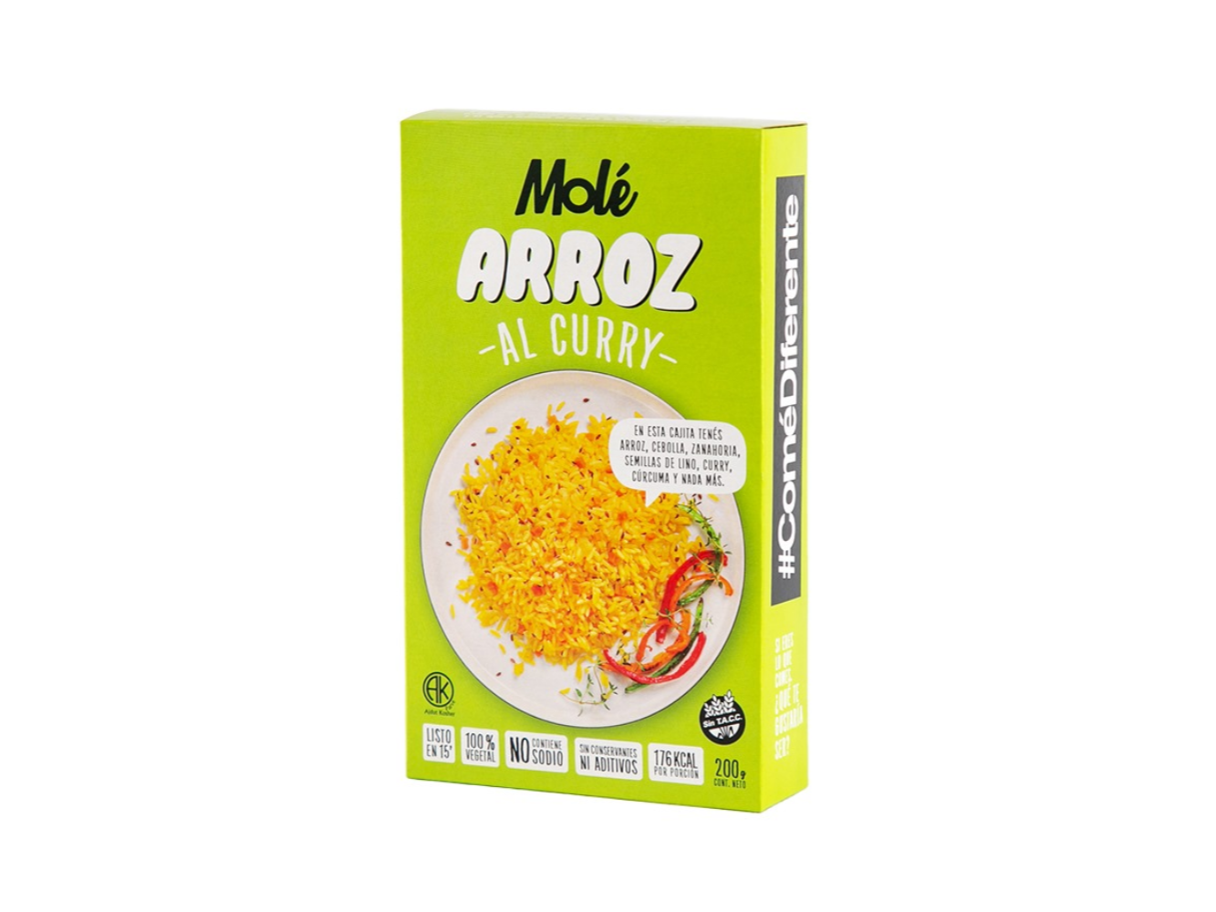 MOLE ARROZ AL CURRY X200G