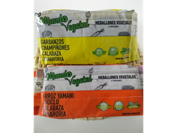 MUNDO VEGETAL MEDALLONES (4U)