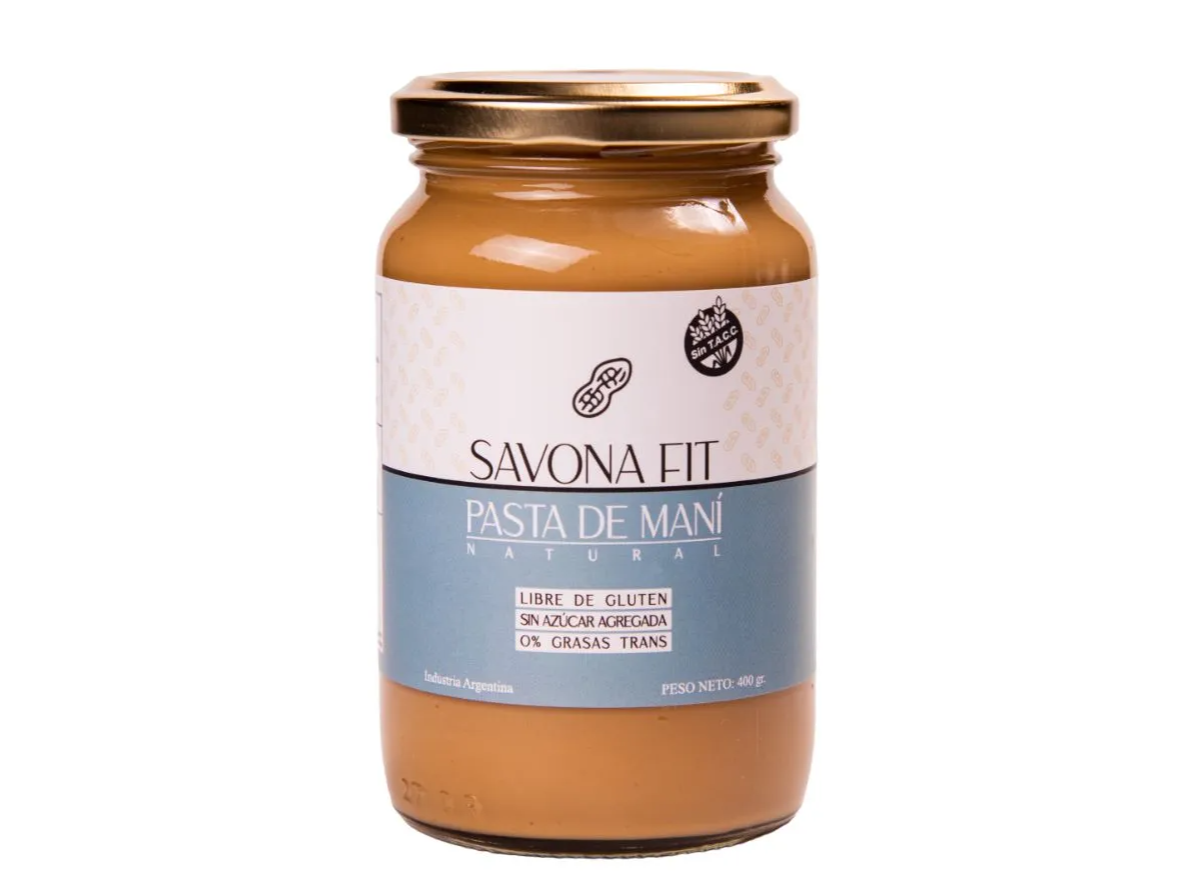 SAVONA FIT PASTA DE MANI 400GR