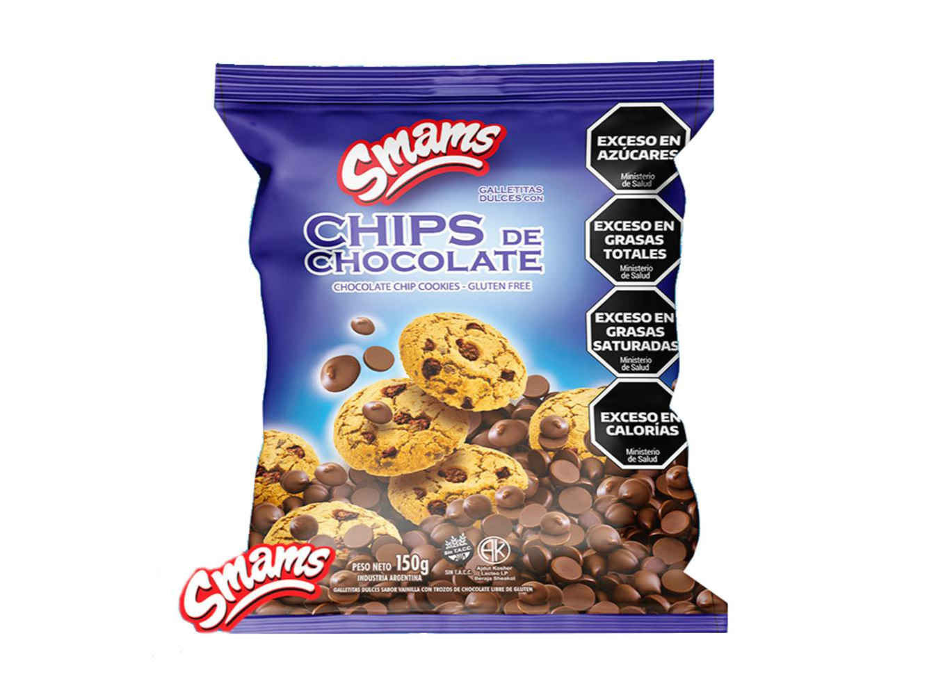 SMAMS GALLETITAS CON CHIPS DE CHOCOLATE