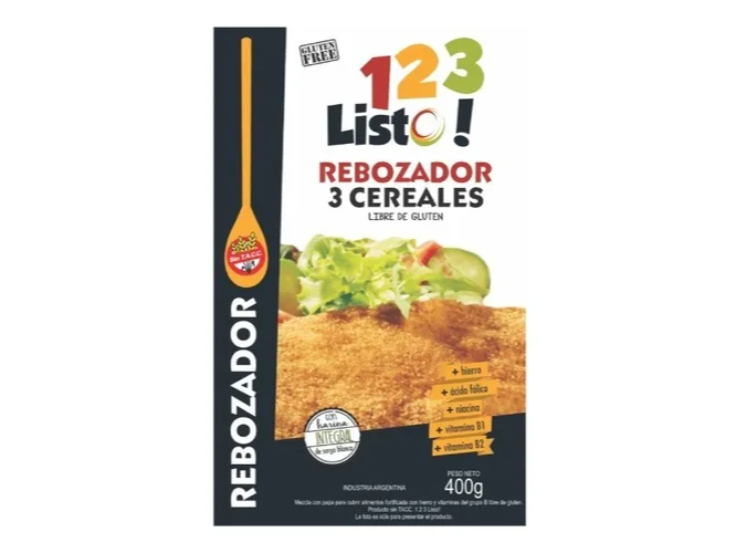 123 LISTO REBOZADOR 400GR