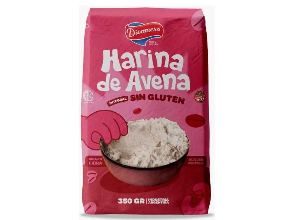 DICOMERE HARINA DE AVENA SIN TACC 350G