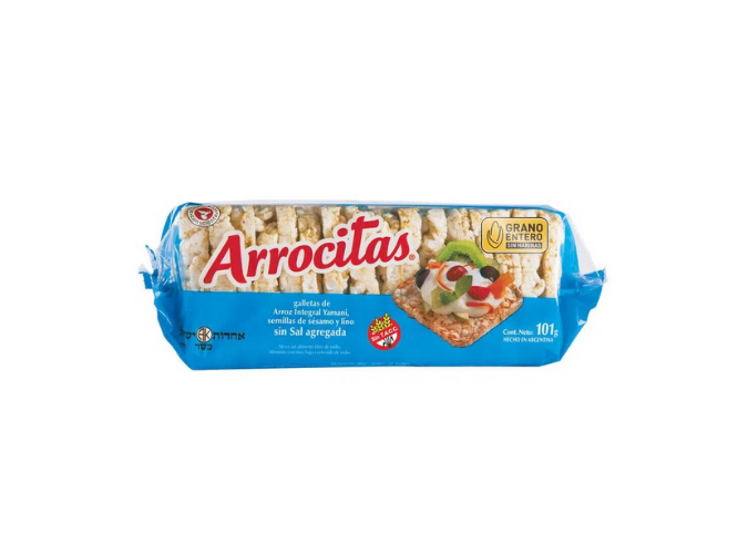 ARROCITAS SIN SAL 100GR
