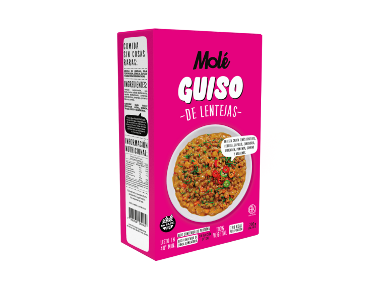MOLE GUISO DE LENTEJAS X200G