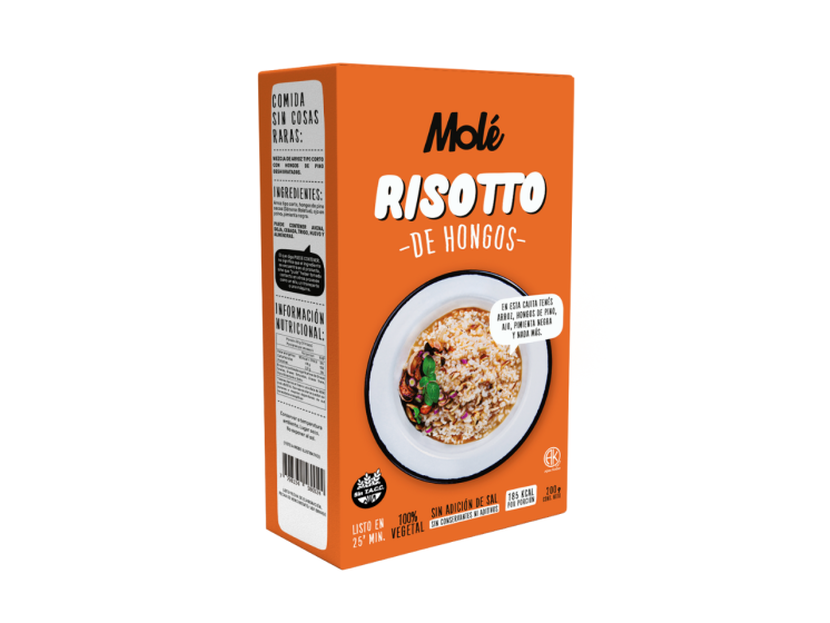 MOLE RISOTTO DE HONGOS X200G