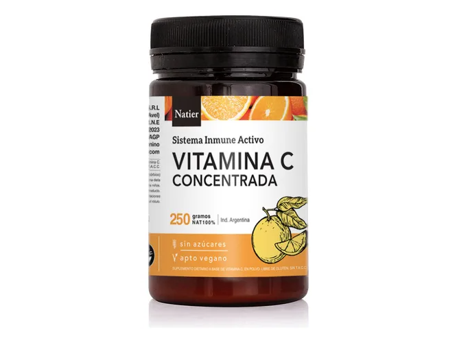 NATIER VITAMINA C EN POLVO X 250 G