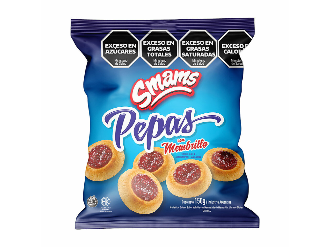 SMAMS PEPAS MEMBRILLO 150GR