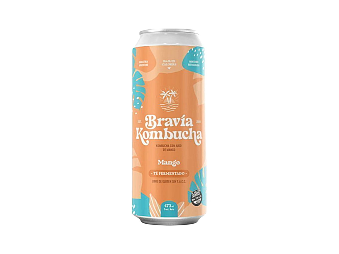 BRAVIA KOMBUCHA MANGO 473 ML