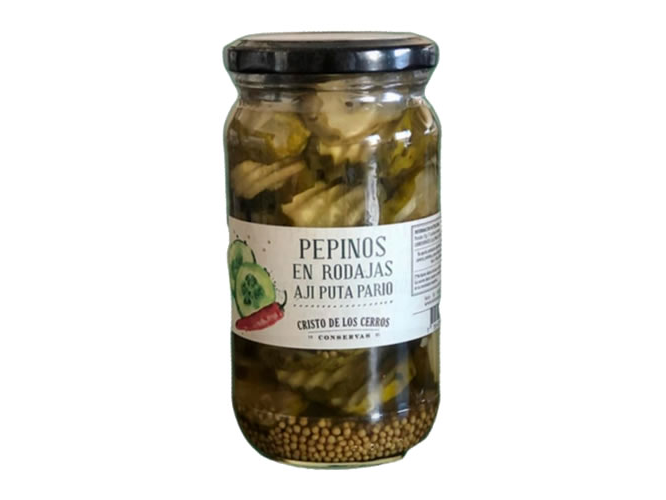 CRISTO DE LOS CERROS PEPINOS CON AJI