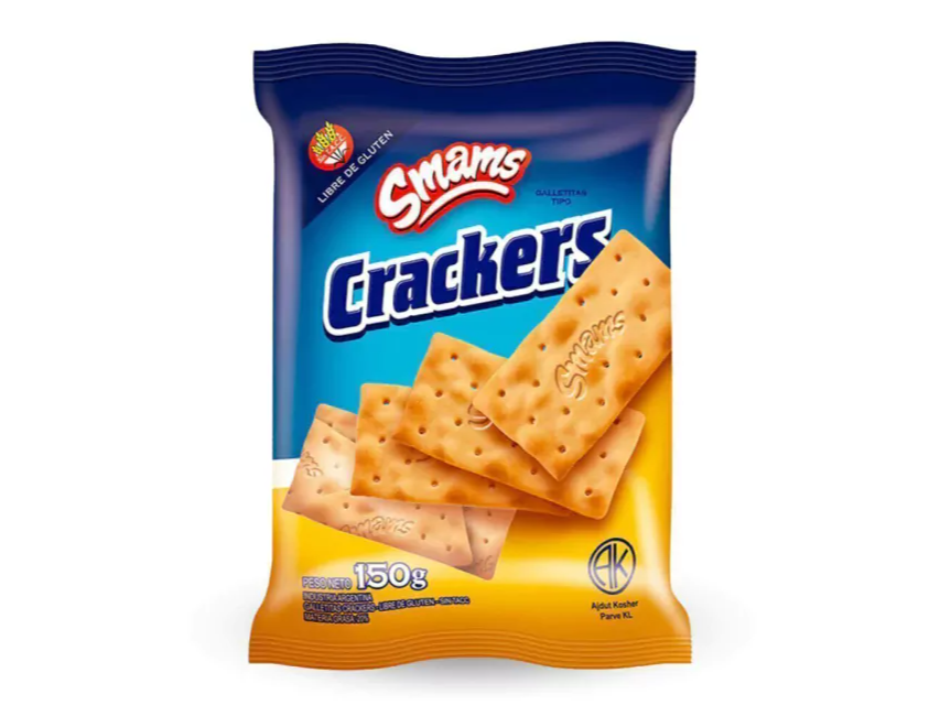 SMAMS CRACKERS 150 G