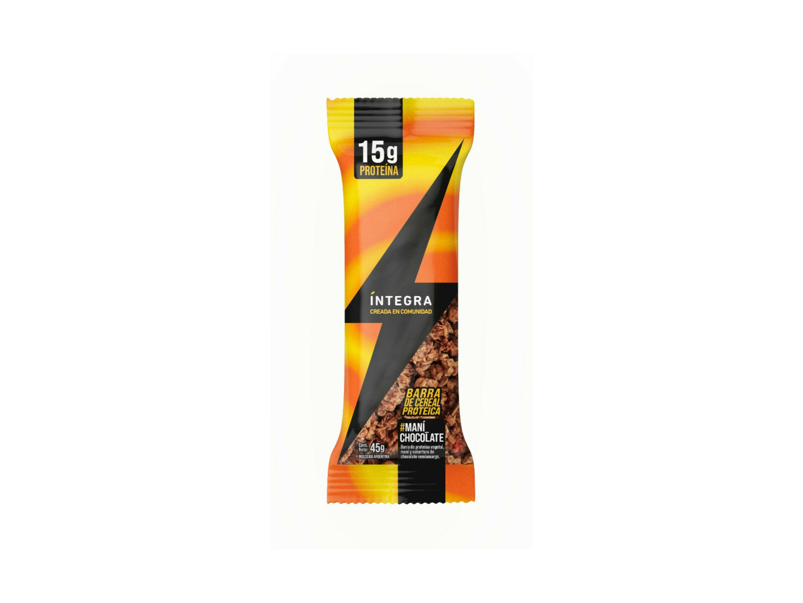 INTEGRA BARRA PROTEICA MANI Y CHOCOLATE