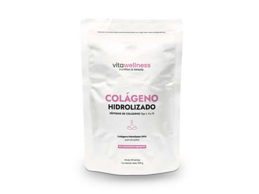 VITAWELLNESS COLAGENO HIDROLIZADO SIN SABOR 200 G