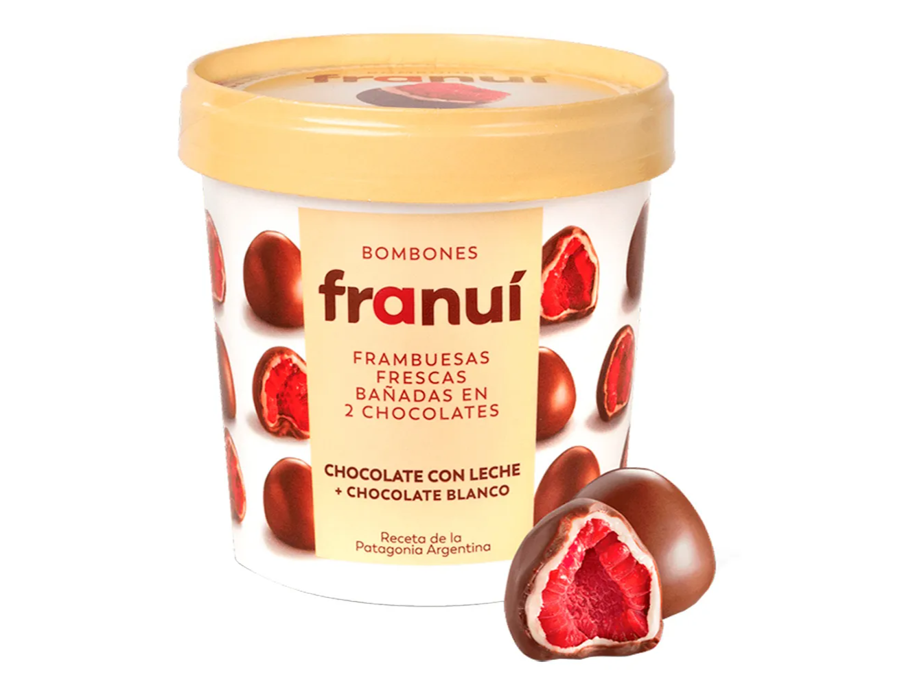 FRANUI BAÑADO CHOCOLATE CON LECHE